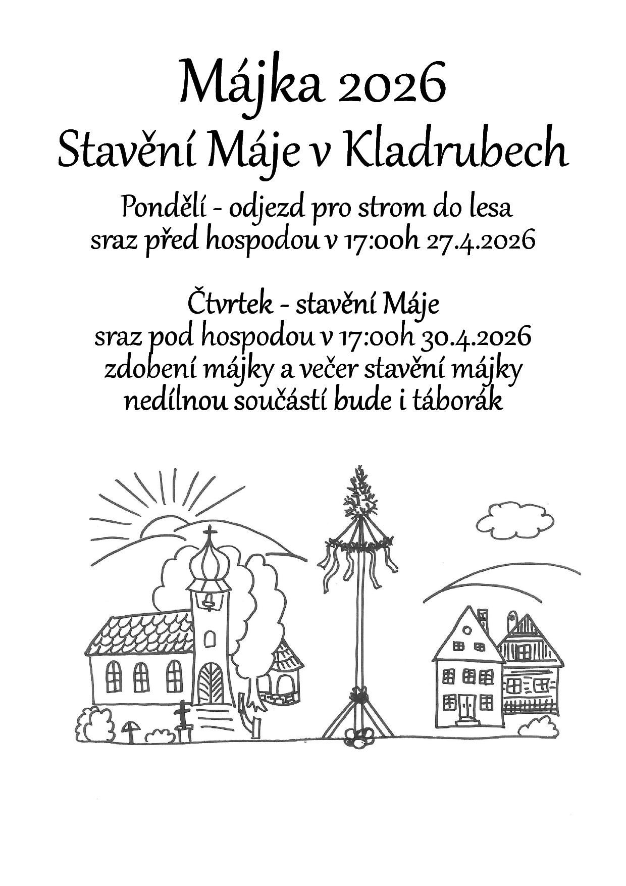 Májka 30.04.2026 v 17:00