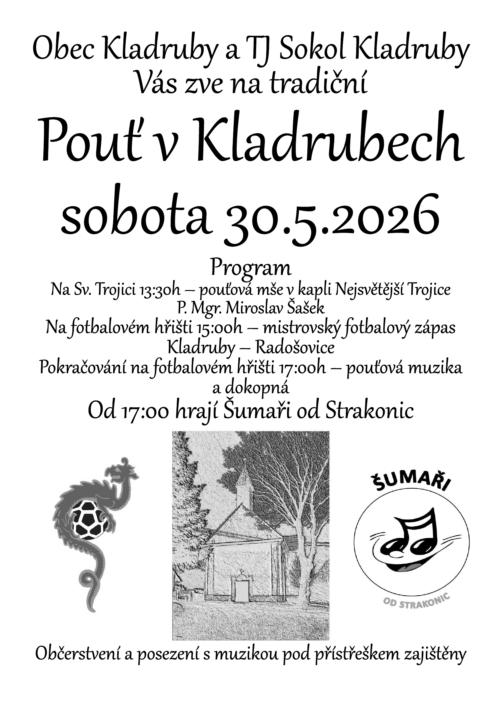 Pouť 2026 v Kladrubech